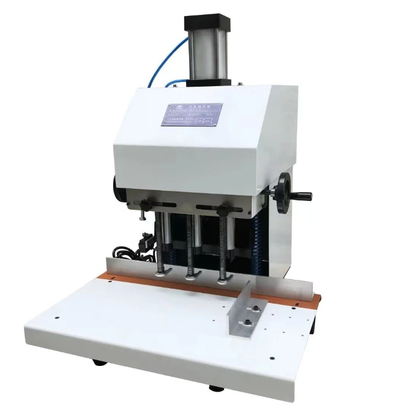 High-speed pneumatic 3-hole punching machine, tote bag punching machine, puncher, paper three-hole desktop