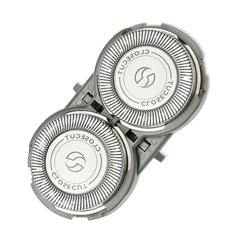 الترويج! 10X الفولاذ المقاوم للصدأ شفرات حلاقة عالمية رؤوس الحلاقة مع ABS جبل مجموعة حامل ل PQ182 PQ183 PQ206