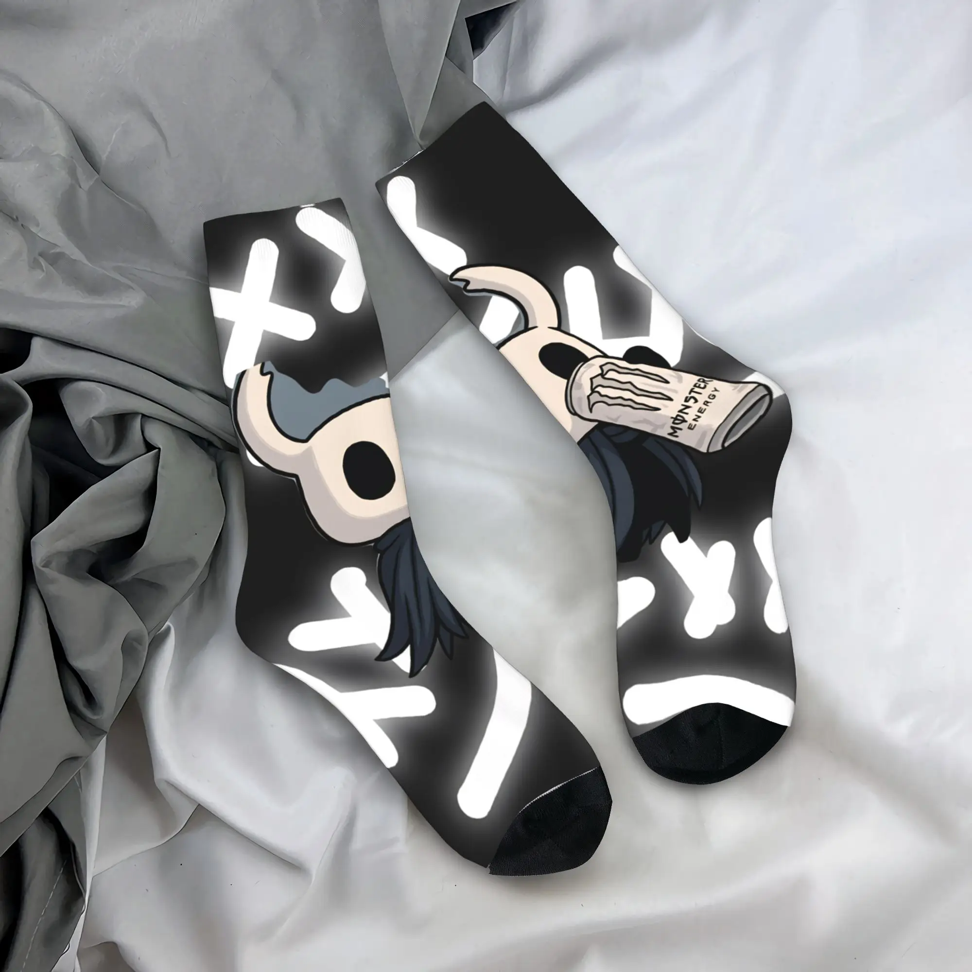 Hollow knigth  Stockings  Graphic Elegant Socks Autumn Anti Sweat Socks Adults Men Outdoor Quality Socks