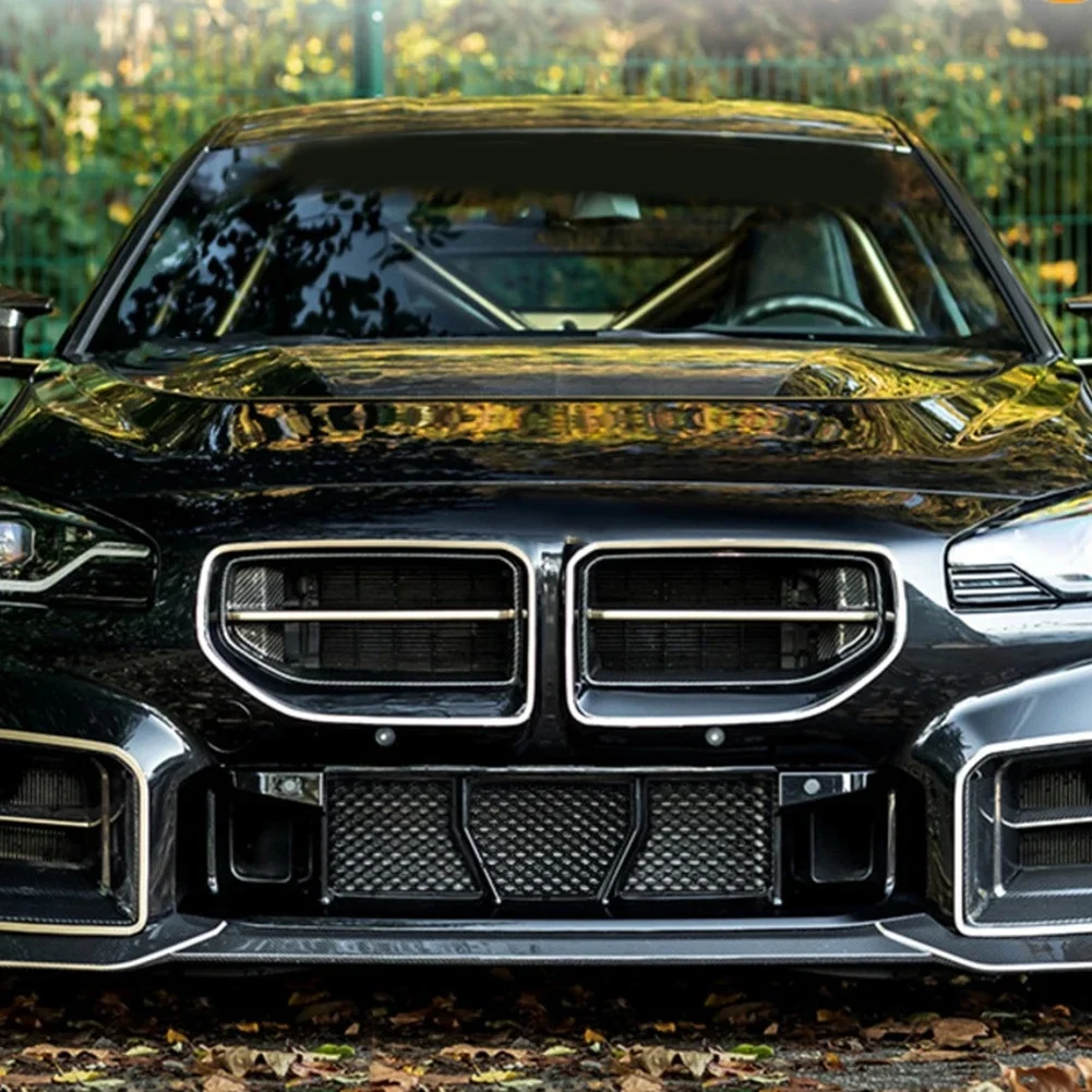5 Piece Mesh Grille Guard for Lower for front Bumper of For BMW for g87 M2 2023 2024 2025 (June 2023 and Later Production)