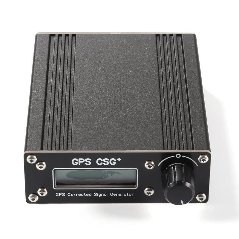 GPS CSG+ V3 GPS Disciplined Oscillator GPSDO GPS Corrected Signal Generator 10KHz-220MHz Dual-Channel output For Audio