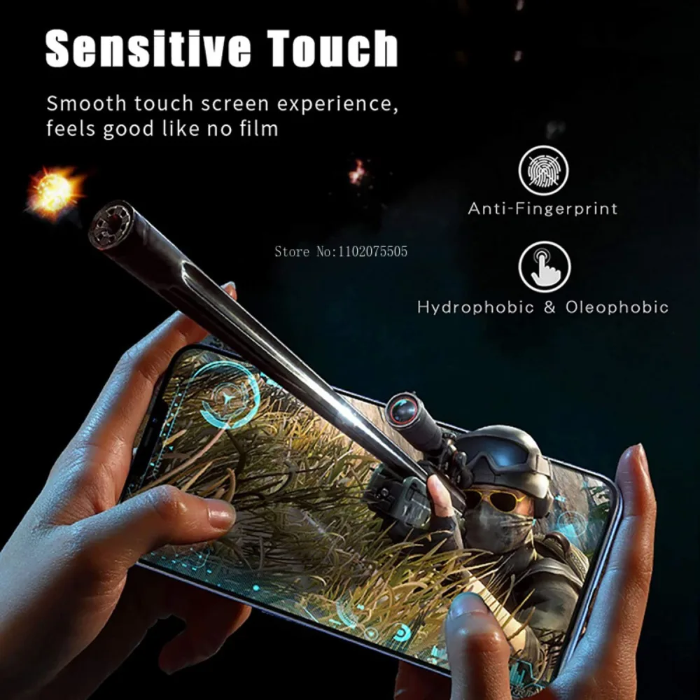 4PCS Tempered Glass for Google Pixel 8A 8 Pro 7 7A 6 6A 5 5A 4A 4 XL 3 9H Protective Transparent Screen Protector Film Glass