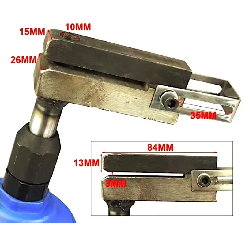TY17012B16 Pneumatic 12 Mm Puncher for Aluminium Decking Board (16mm and 18mm) Max 3.0 Mm Thickness