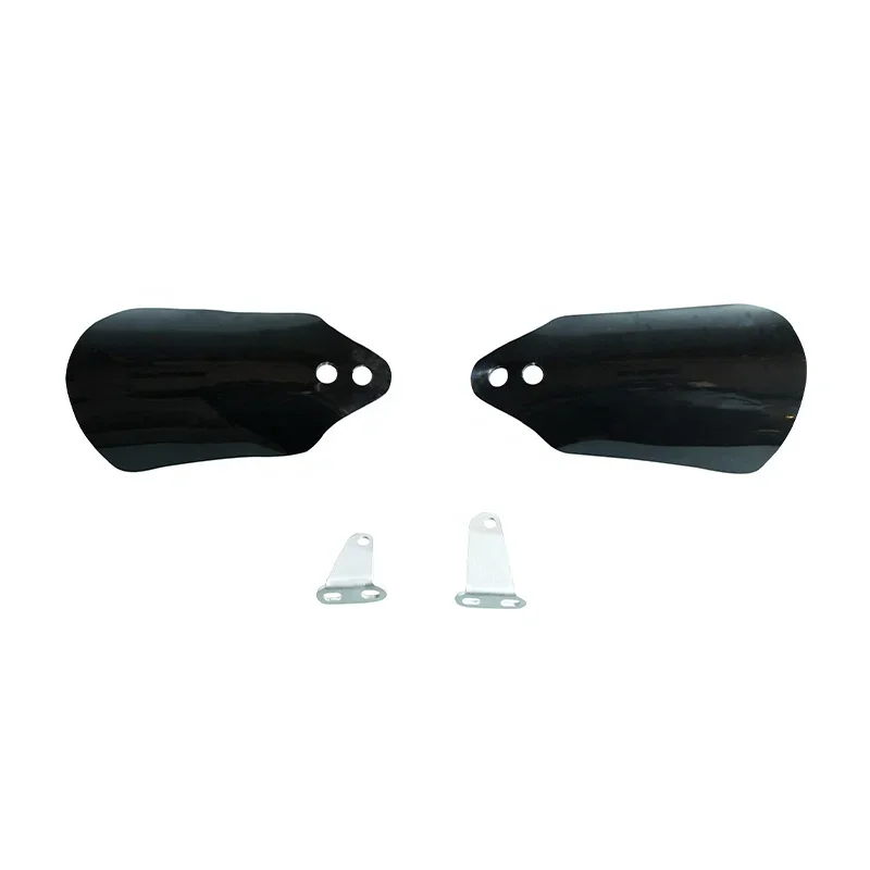 2025HD Touring Softail XL Sportster and Dyna Windshield Black Hand Guard Made of Tempered Glass