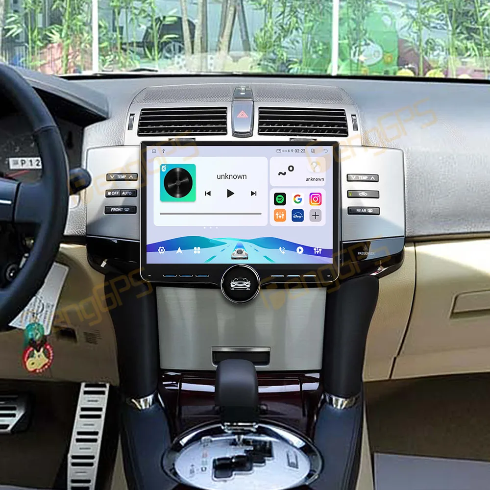 For Toyota Mark X 2005-2009 Android Car Radio Multimedia Video Player Wireless Carplay Autoradio Stereo GPS Navigation Head Unit