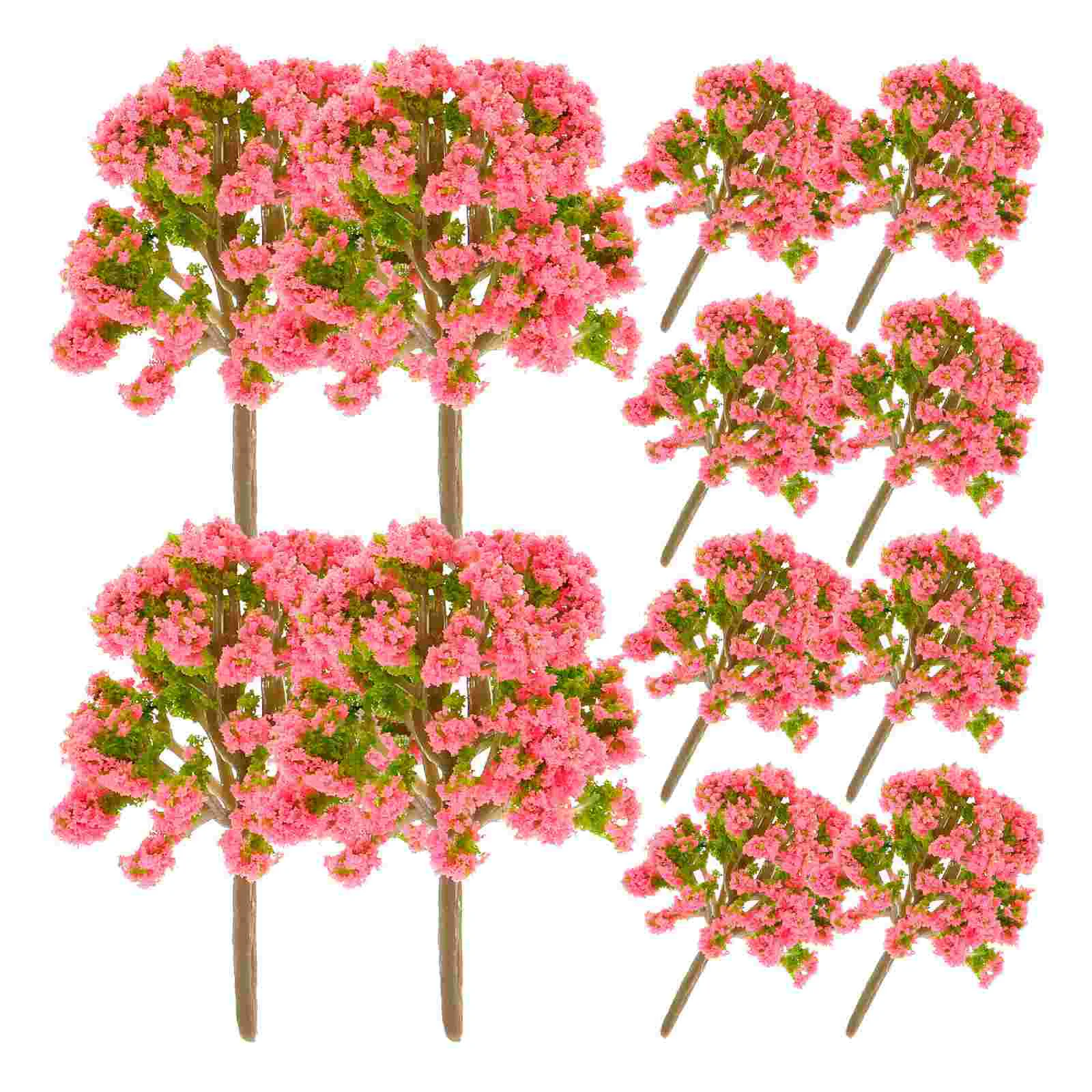 

20 Pcs Model Tree Train Scenery Miniature Trees for Diorama Building Sand Table Landscape Railroad Scale Plastic