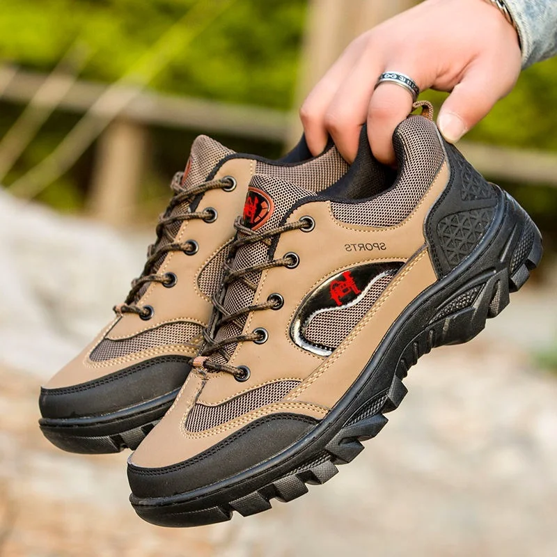 

New Brand Spring Fashion Outdoors Sneakers Breathable Men's Shoes Mens Combat Desert Casual Shoes Plus Size 39-44 Men Shoes