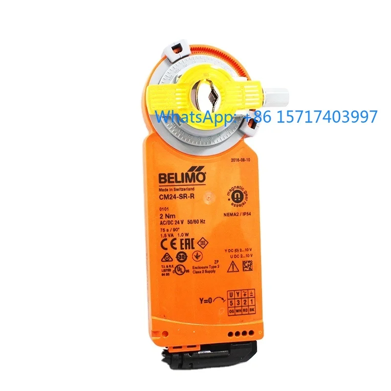 Belimo Original 2NM Modulation Damper Actuator Position Feedback AC/DC 24v CM24-SR-R, CM24-SR-L