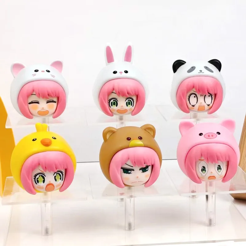 ฟิกเกอร์อนิเมะ Spy x Family อนยา ซีรีส์สัตว์ กล่องสุ่ม ขนาด 6 ซม. ของเล่นตุ๊กตาผ้ากำมะหยี่ ของขวัญวันเกิด/คริสต์มาส สำหรับแฟนๆ อนิเมะ