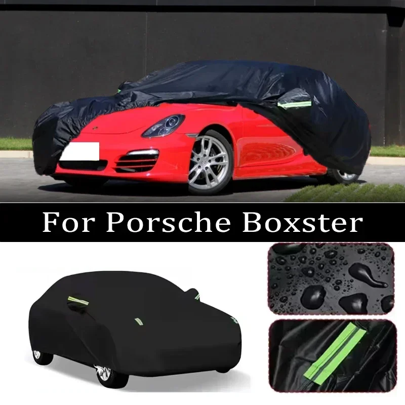For Porsche Boxster Car Covers Outdoor Waterproof Dustproof Sun Rain Snow Protection Thick Oxford Cloth Full Car Accessories