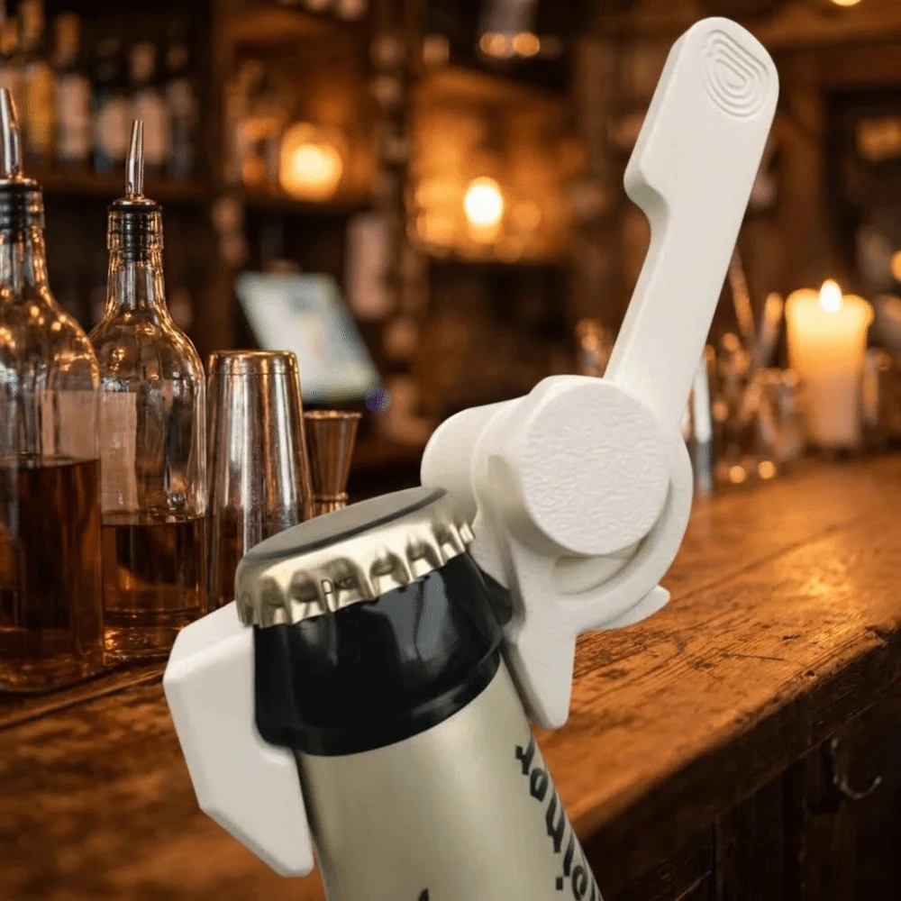 Easy Grip 3D Printing Beer Bottle Opener Plastic Labor Saving Handheld Opener Portable Can Opener Travel