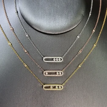 Three Diamond Moving Pendant 1