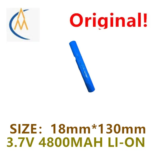 

buy more will cheap genuine 18650 lithium rechargeable battery 4800mAh 3.7V with pointed tip 2 and fishing stick