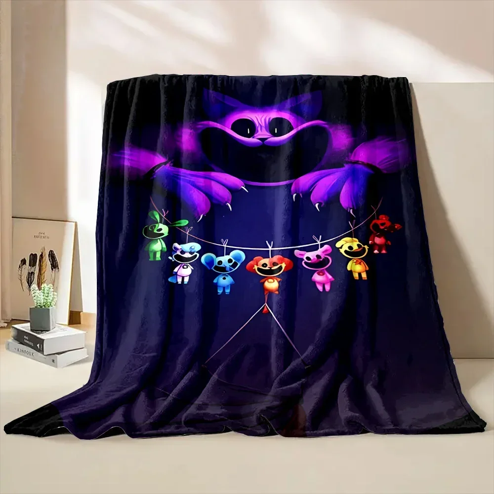 Video Game Smiling C-Critter Horror Blanket,Soft Throw Blanket for Home Bedroom Bed Sofa Picnic Travel Office Rest Cover Blanket