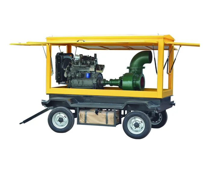High Speed Petrol Diesel Engine Pump Sets 10 HP 22HP 28HP Water Cooled