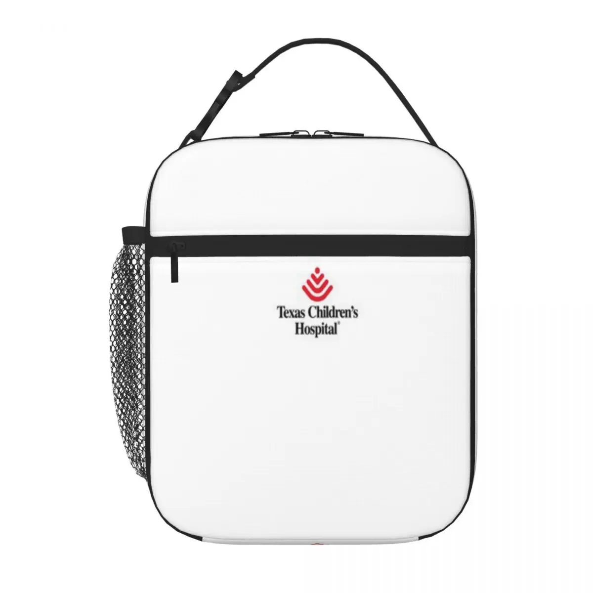 Hot Sale Texas Children S Hospital Bold Color Reusable Lunch Bag Staff Lunch Neoprene Lunch Bag