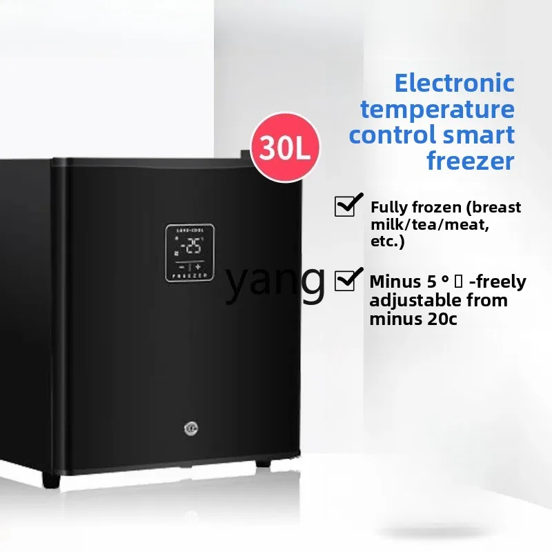 Lcx Fully Frozen Tea Breast Milk Freezer Household Small Freezer Electronic Temperature Control Mini Single Door