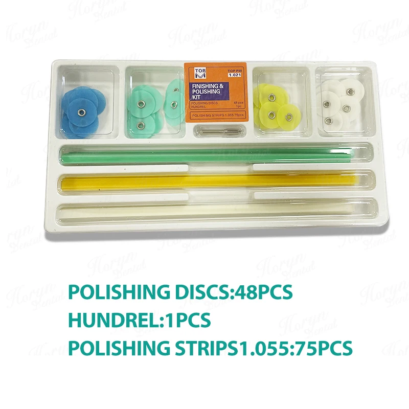 75Pcs/Box Disposable Dental Polishing Strip 4*150mm Tooth Interdental Resin Surface Grinding Whitening Sanding Dentist Material