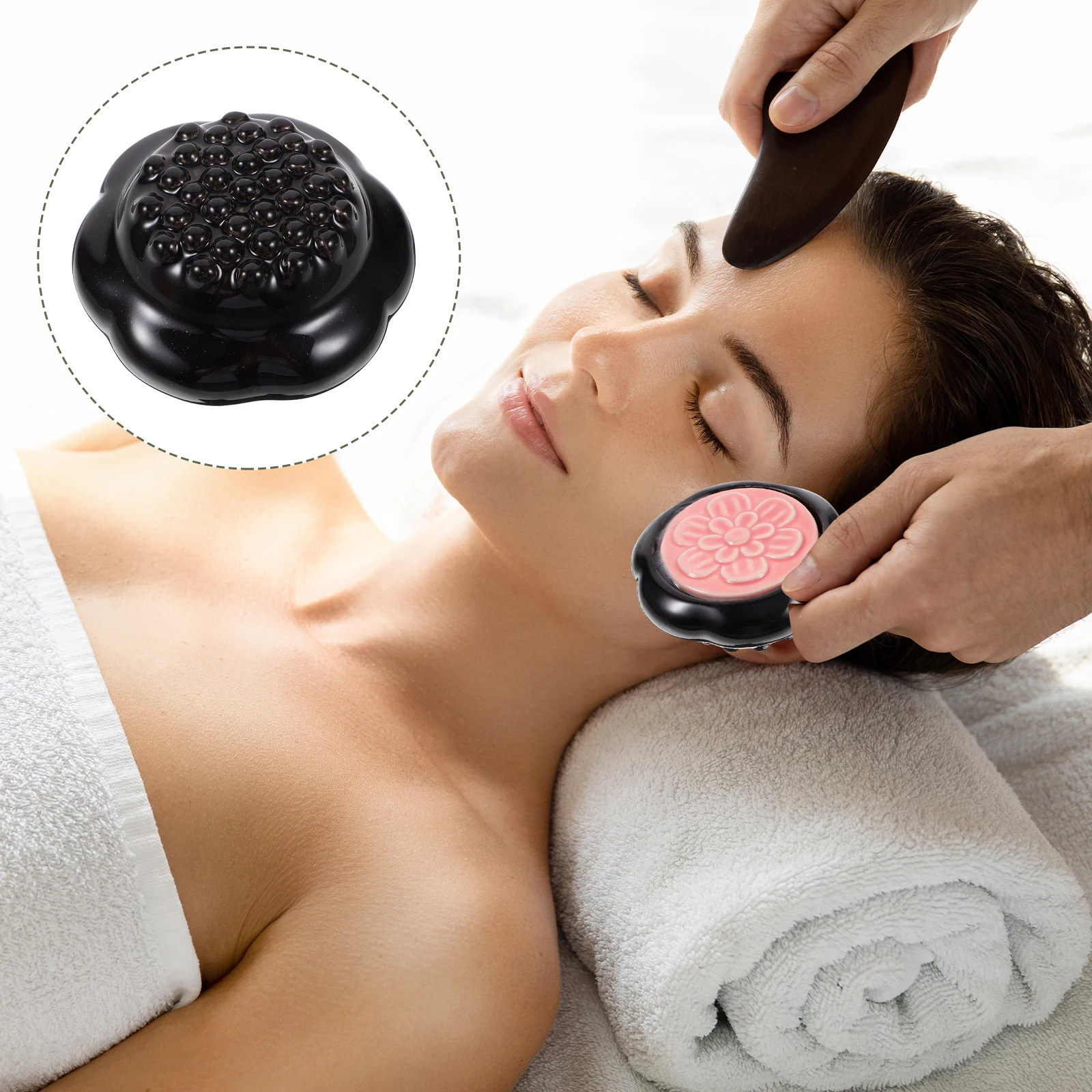 

Meridian Scraping Brush Gua Sha Board Massaging Tool Smooth Texture Facial Beauty Spa Care Ergonomic Design Safe Comfortable