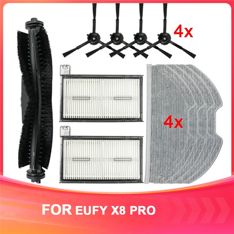 

YCOC-For EUFY X8 PRO Robot Vacuum Cleaner Accessories Robot Vacuum Cleaner Consumables