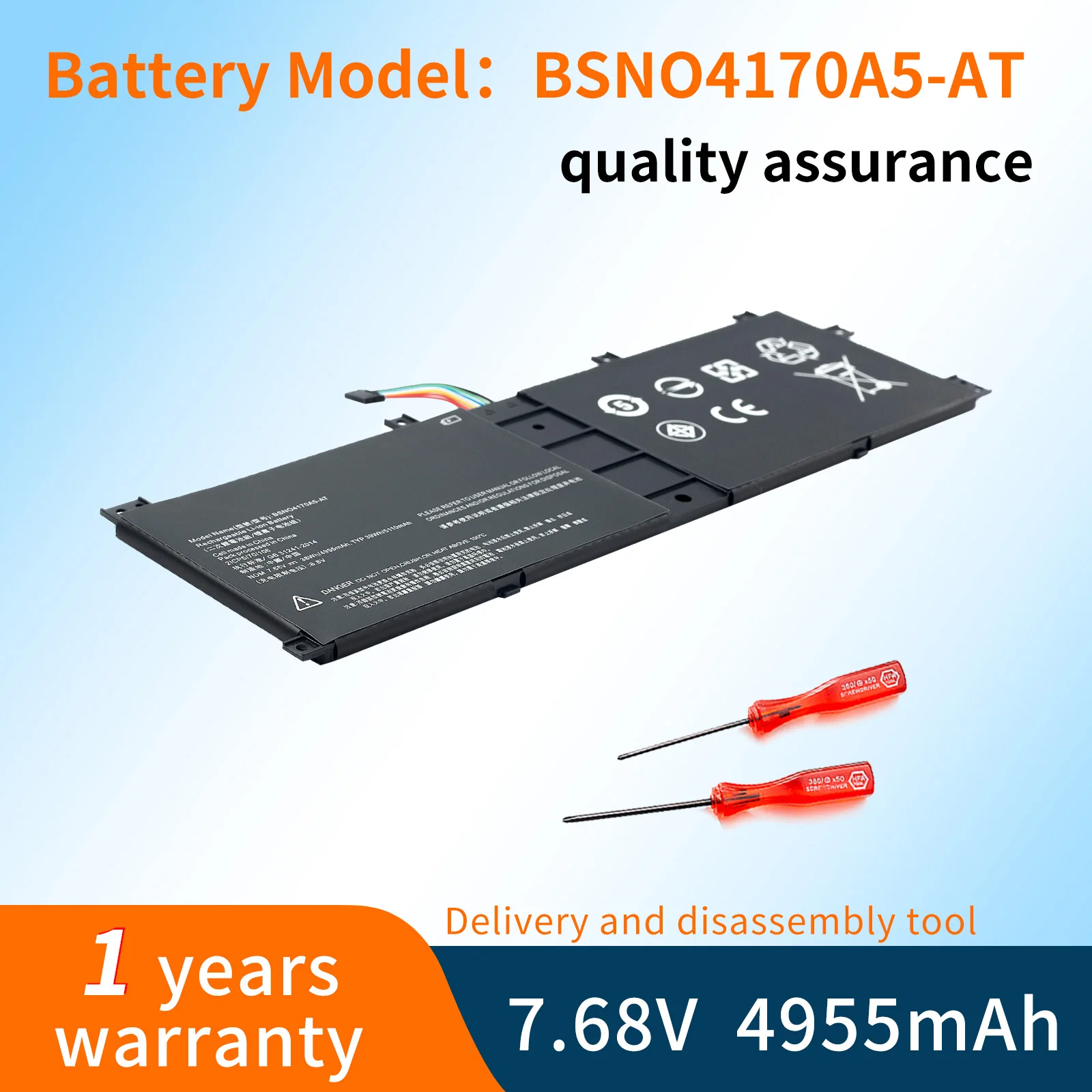 BVBH BSNO4170A5-AT Laptop Tablet Battery For Lenovo Miix 520 510 510-12IKB 510-12ISK 520-12IKB 525-12IKB BSNO4170A5-LH