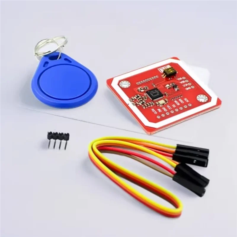 

3CGRO-1Set PN532 NFC RFID Модуль беспроводного считывания V3 Режим записи Комплект пользователя IC S50 Карта PCB Антенна I2C IIC SPI HSU
