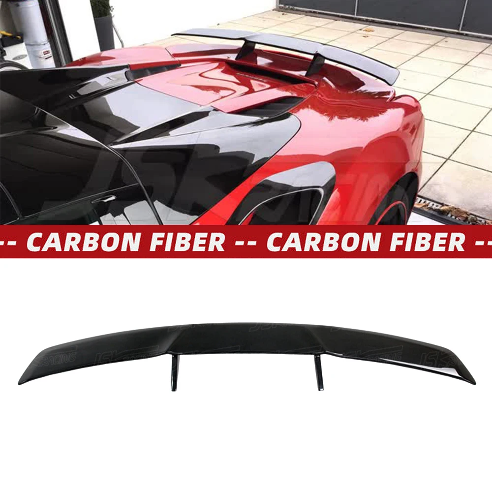 

For Ferrari 488 Gtb Spider 2015-2017 N Style Dry Carbon Fiber Rear Spoiler