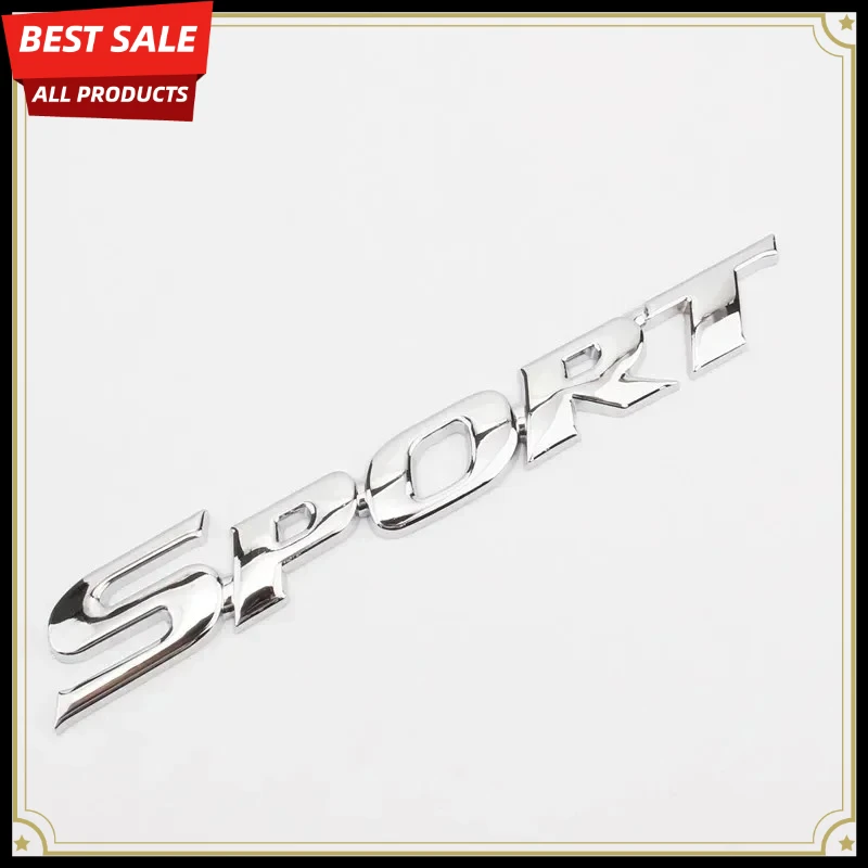 3D Metal SPORT Car Emblem Badge Sticker Decal for Fender Trunk Accessories Suitable for BMW KIA Audi Corolla Camry CHR view 6