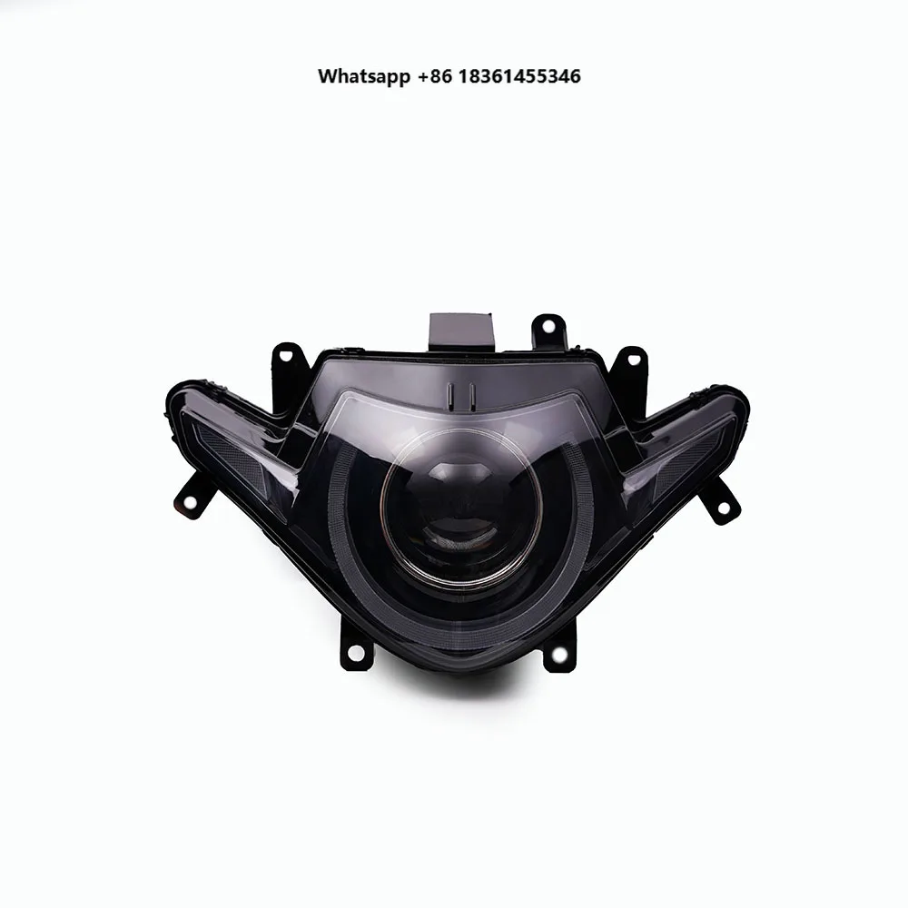 

Has High-performance and High-power,LED Headlight with High and Low Beam Integrated Complete Set for Haoj ue Suz uki GSX250R
