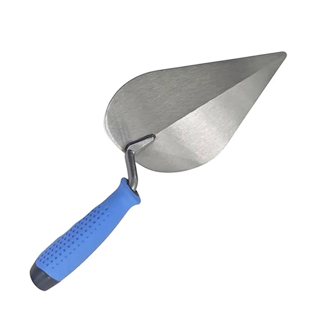 1pc Trowel Scraper Tools With Rubber Handle For Home Improvement Concrete Cement Plaster Troffels Construction Tools
