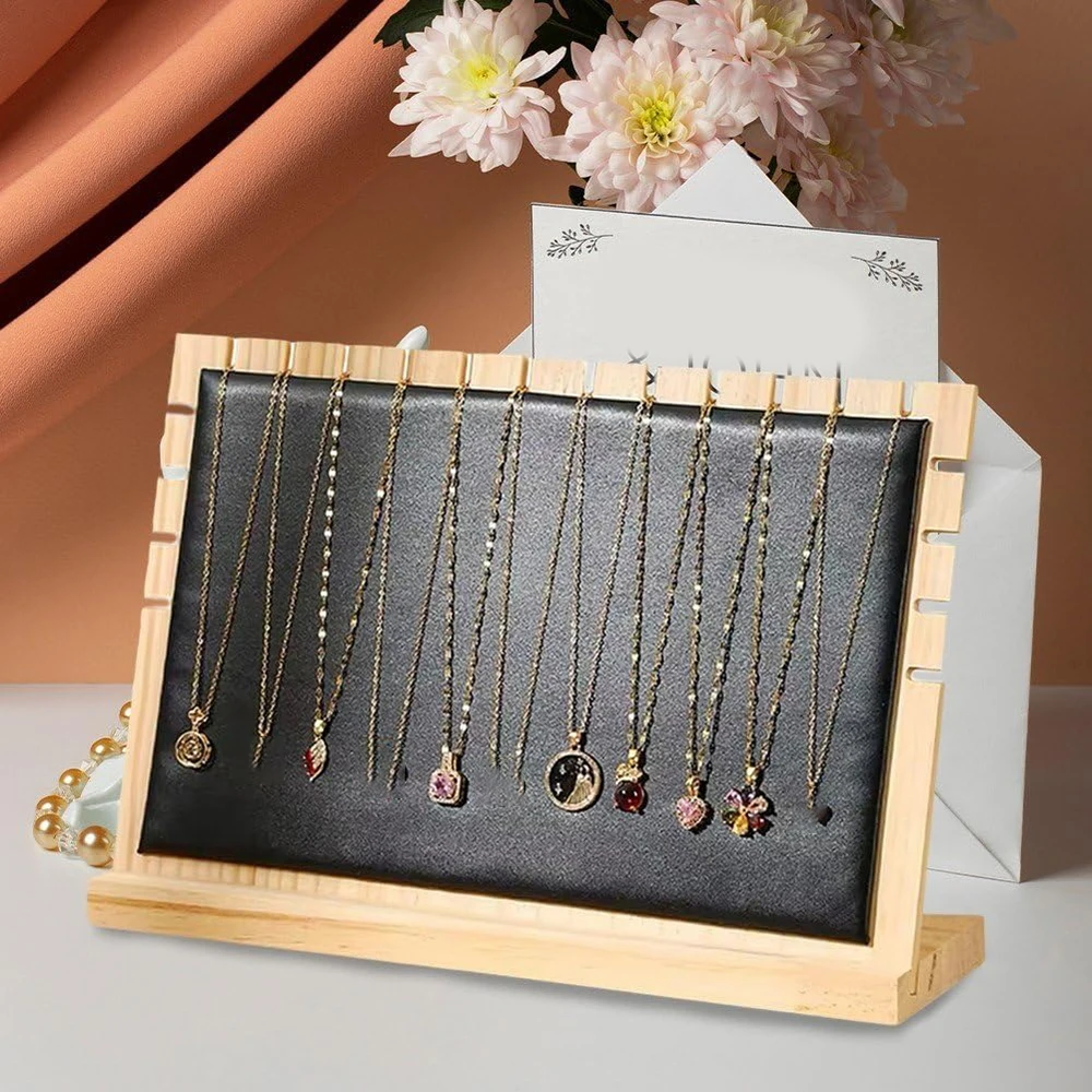 Necklace Jewelry Display Rack Organizer Jewelry Bracelet Chain Necklace Holder Accessories Exhibit Necklaces Organizer