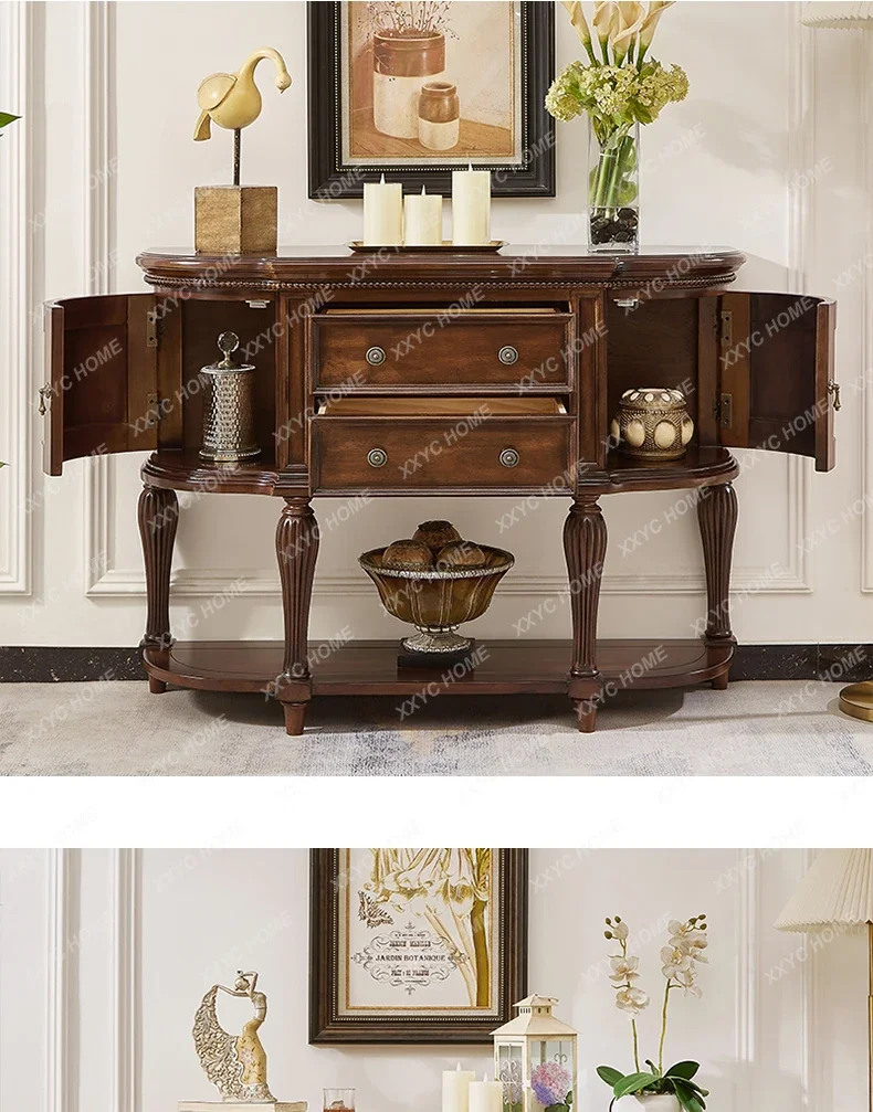 LClassic Console Table Luxury Beauty Entrance Hall Design Console Table Storage Trend  Tafel Furniture