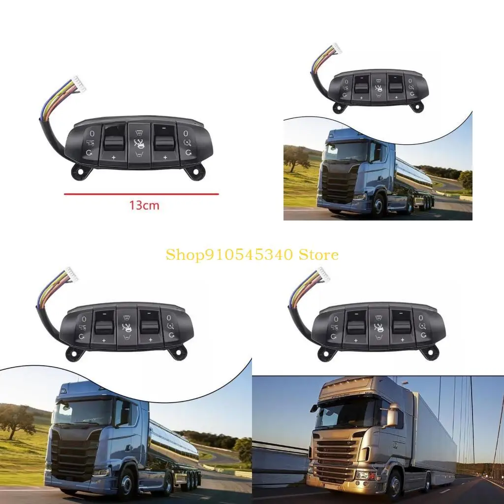 

U2JA Cruise Multifunction Steering Wheel Switches for Truck Replace 2545507 2980504