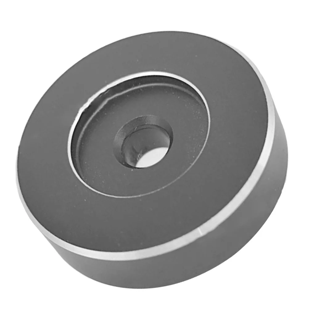 45 محول ألومنيوم 7 بوصة مسجل فينيل قبة ملحق القرص الدوار متانة عالية يقلل من اهتزاز الرنين