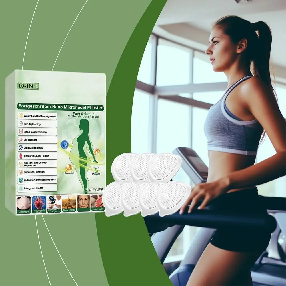 

Пластыри для тела Moringa 10 в 1 с нано-иглами, натуральные травяные ингредиенты, подходят для всех типов кожи