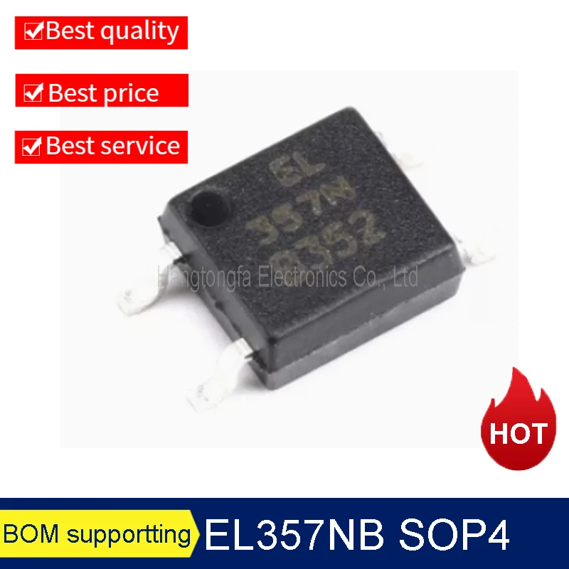 50PCS EL357NB EL357NC EL357NA EL357ND EL357  SOP4 SMD Optocoupler BIG CHIPS  NEW