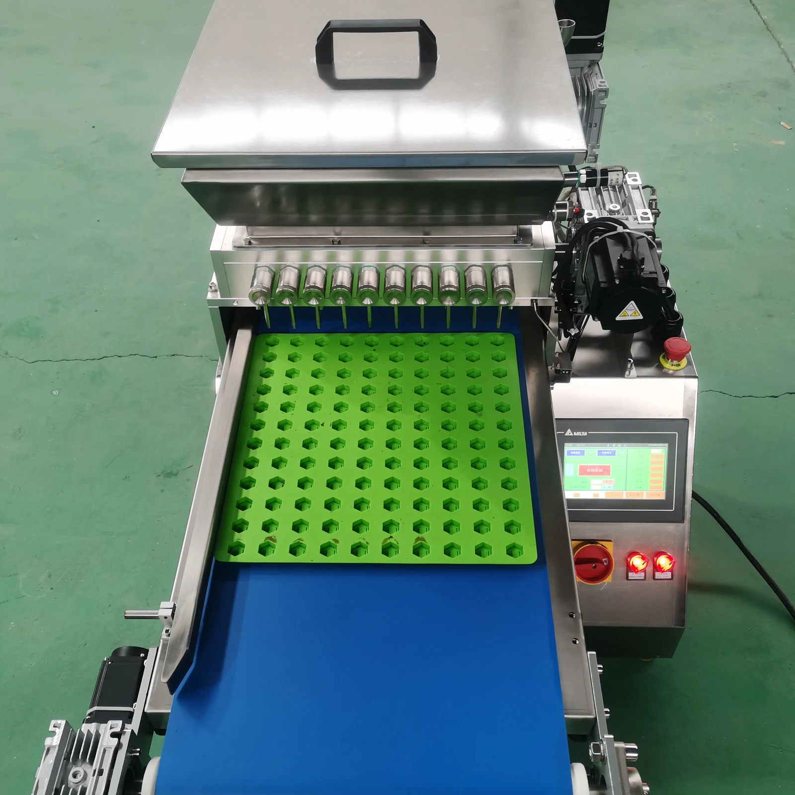 Small Soft Candy Production Line Machine-Bear Make Gummy Jelly Maker Chocolate Making Machine