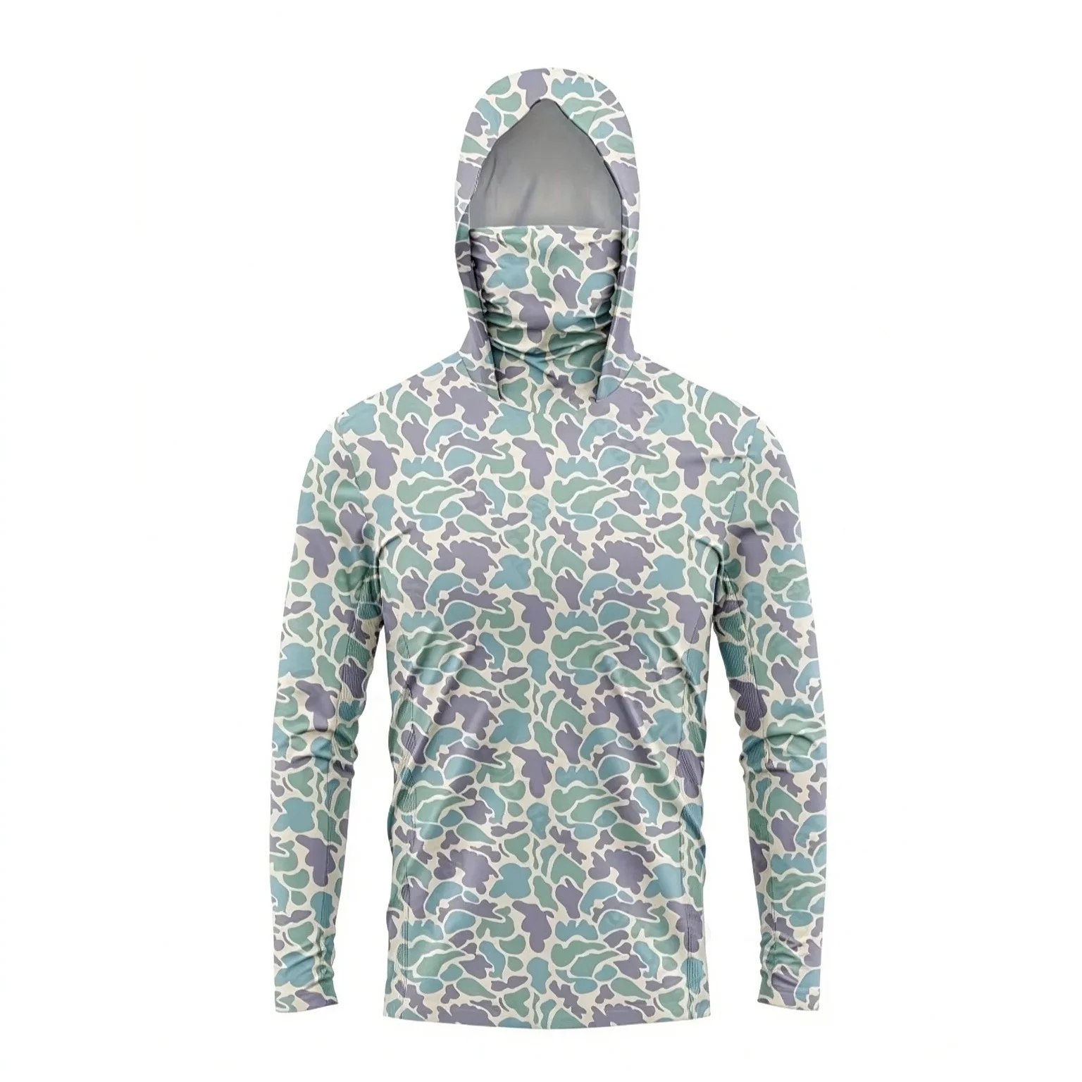 Camisa de pesca con capucha y  - Fishing Mask Sun Protection reseña y precio