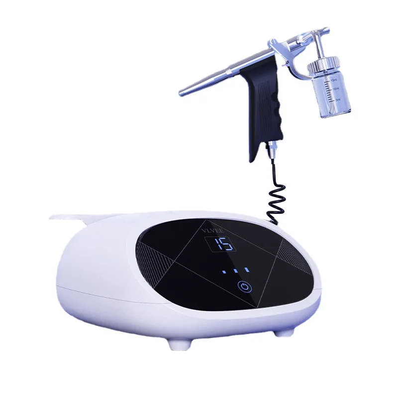 

2023 Oxygen Water Skin Injection Sprayer Facial Wrinkle Remove Rejuvenation Machine for Skin Cleaning Cold Moisturizing Sprayer