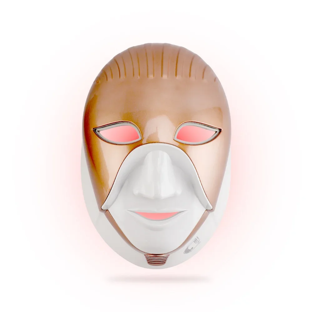 NEW PDT Led Mask Photodynamic 8 Color Face Cleopatra Led Mask 630nm Red Light Smart Touch Face and Neck Care Machine