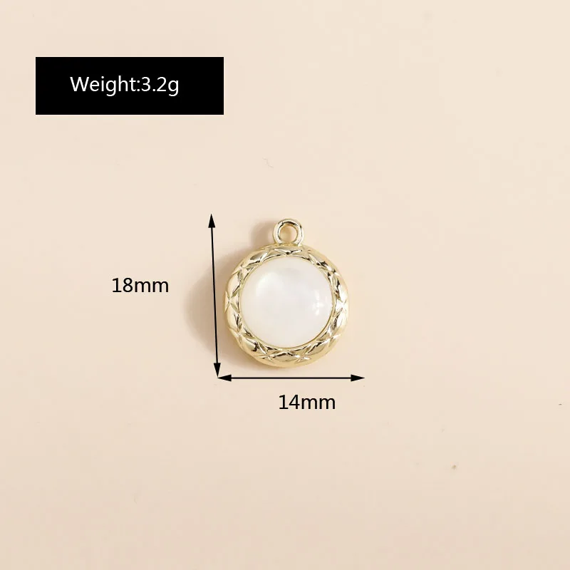 5 Stück exquisite Perlen-Bowknot-Charms-Anhänger-Verbinder für Armbänder, Halsketten, handgefertigt, DIY-Schmuckherstellung, Zubehör-Versorgung – Detail 8