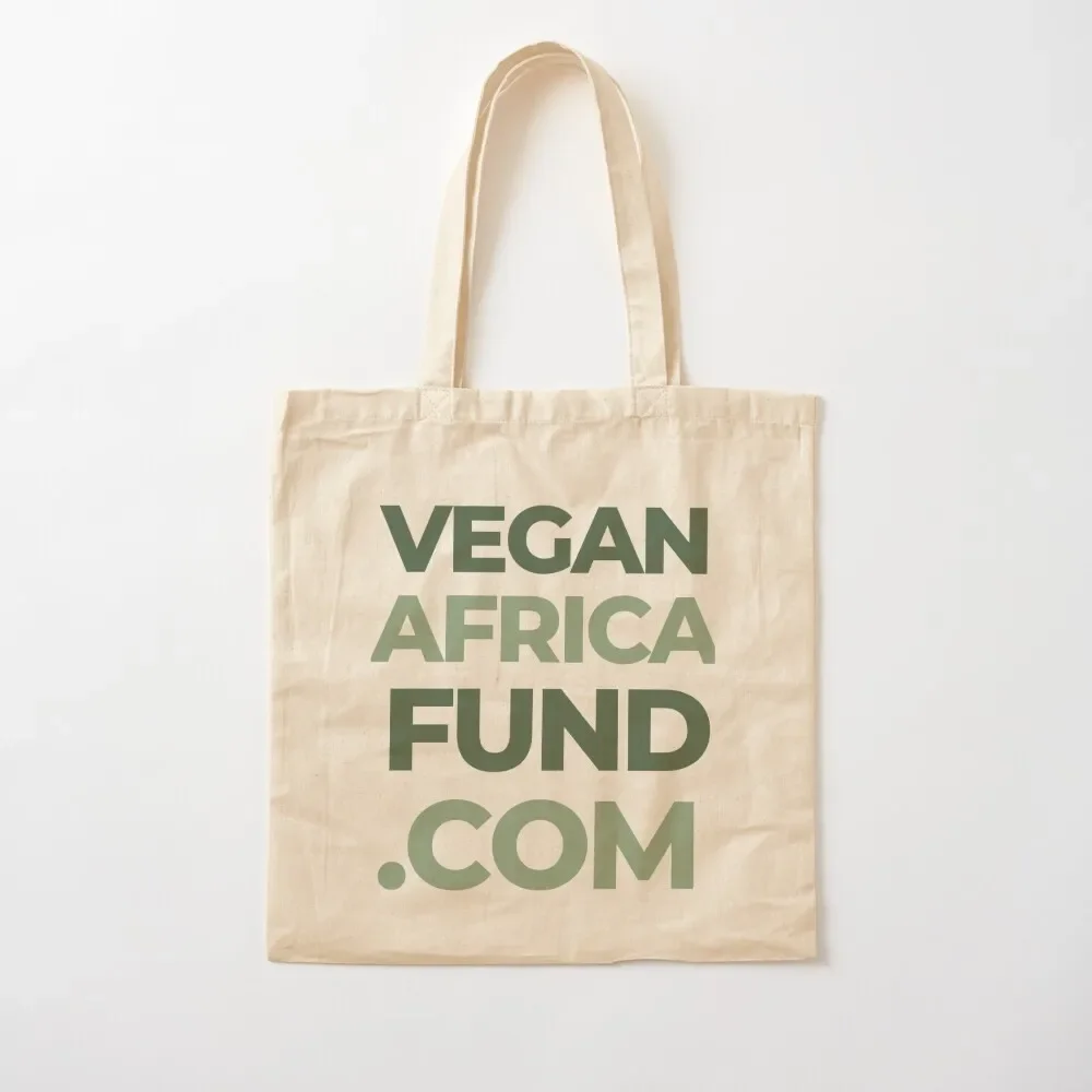 

VeganAfricaFund.com - Show Off the Vegan AF website! Tote Bag custom tote bag handbag personalized tote Bag