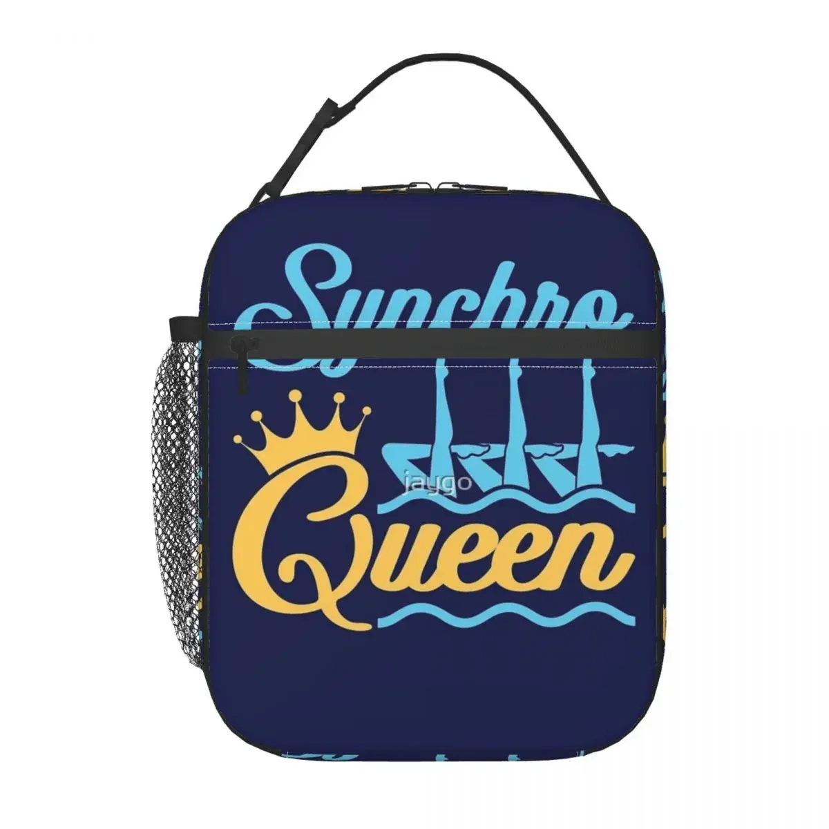 Synchro Queen Synchronized Swimming Insulated Lunch Bag Modern Portable Gift Multi-Style