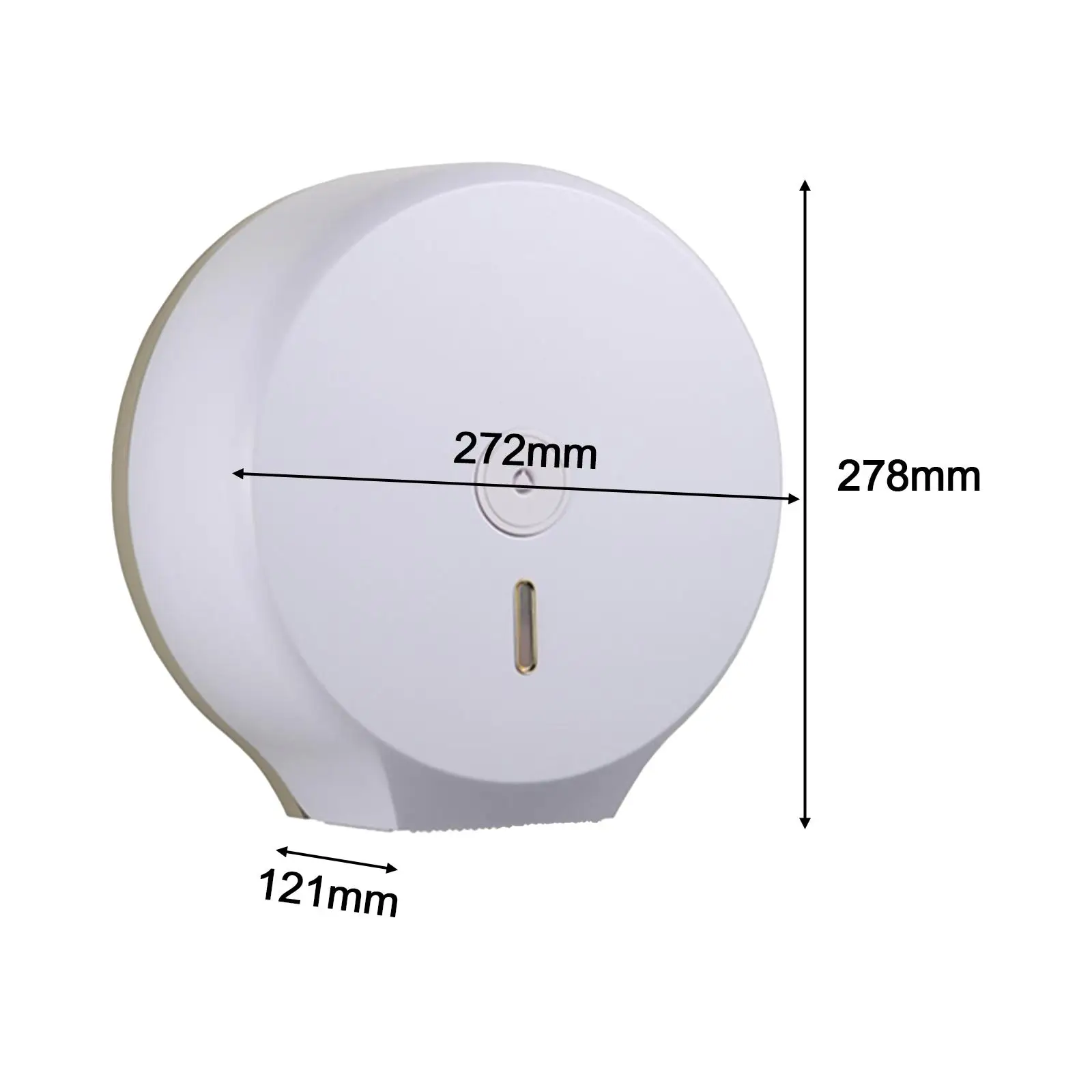 Toilet Paper Holder Waterproof Toilet Roll Holder for Office