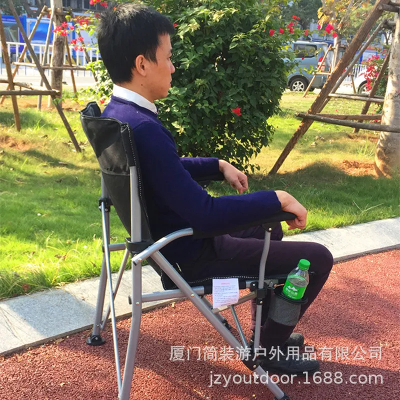 150kg Load Foldable Outdoor Beach Chair Director Chair Camping BBQ Sketch Painting Leisure Seat