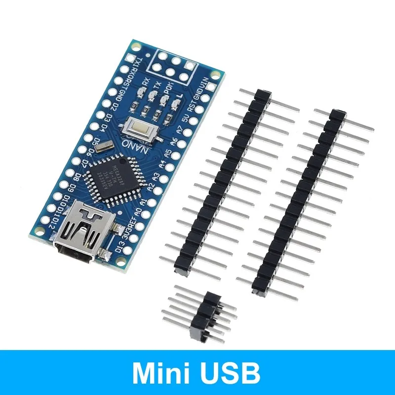 Mini/Type-C/Micro Usb Nano 3.0 Met De Bootloader Compatibele Nano Controller Voor Arduino Ch340 Usb Driver 16Mhz Atmega 328P