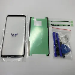 Front Screen Glass for Samsung Galaxy S21 S22 Ultra S20fe S10 S8 S9 Plus Note 20 Note 10+9 Touch Panel+Sticker