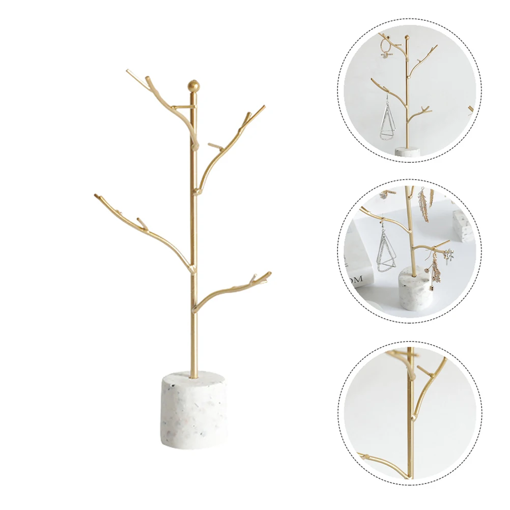 

Jewelry Display St Unique Alloy Resin Material Hanging Rack Earring Bracelet ganizer Home Decoration Gift Idea