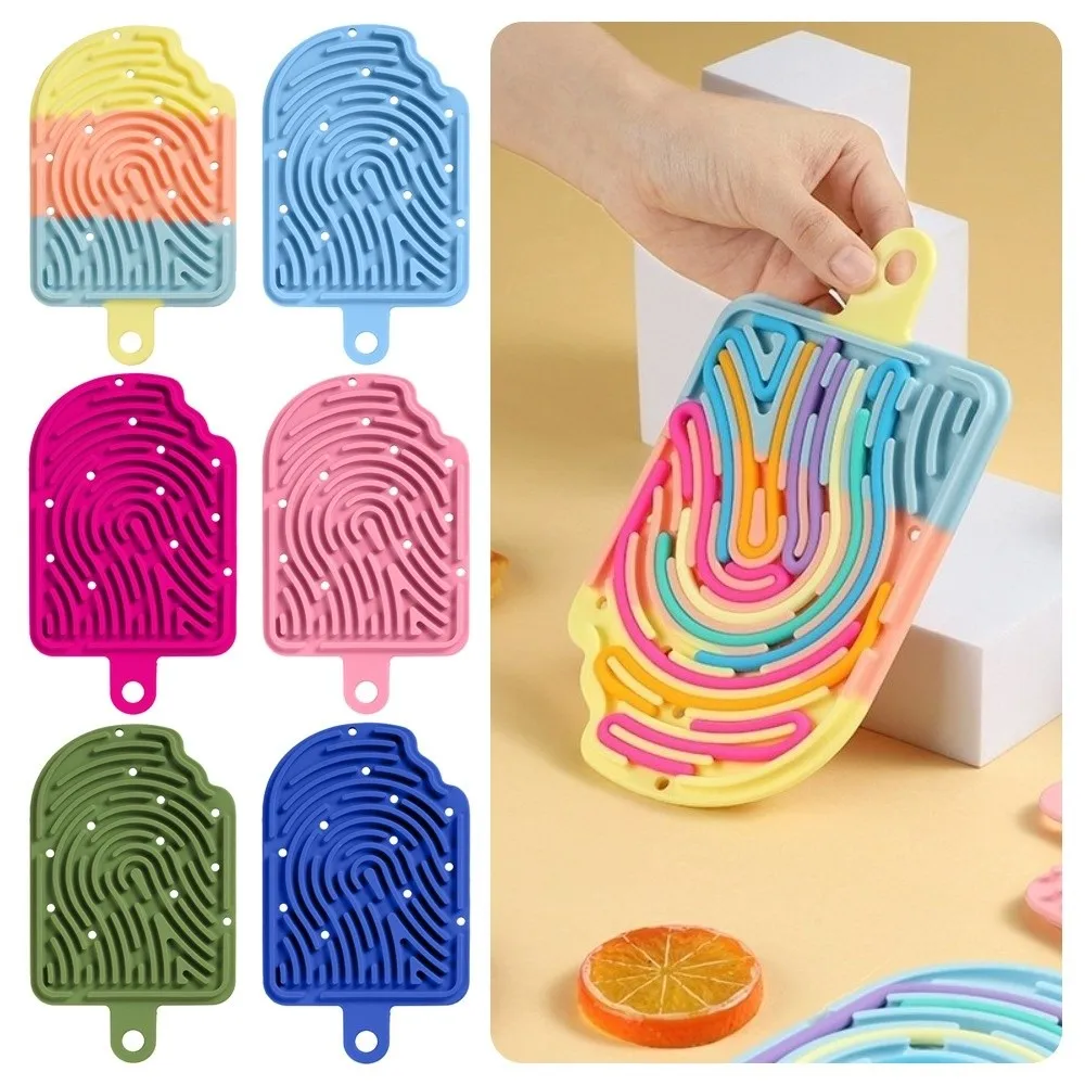 Bâtons de glace en forme de Fidget sensoriel, 12 cordes, planche d'activité sensorielle Double face, soulagement du Stress, planche occupée apaisante pour adultes