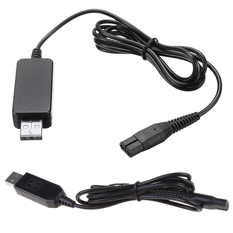 4.3V USB Charging Cable Cord for OneBlade Shaver Power Adapter Fit For YQ318 A00390 QP2520/72 USB Charging Cabl